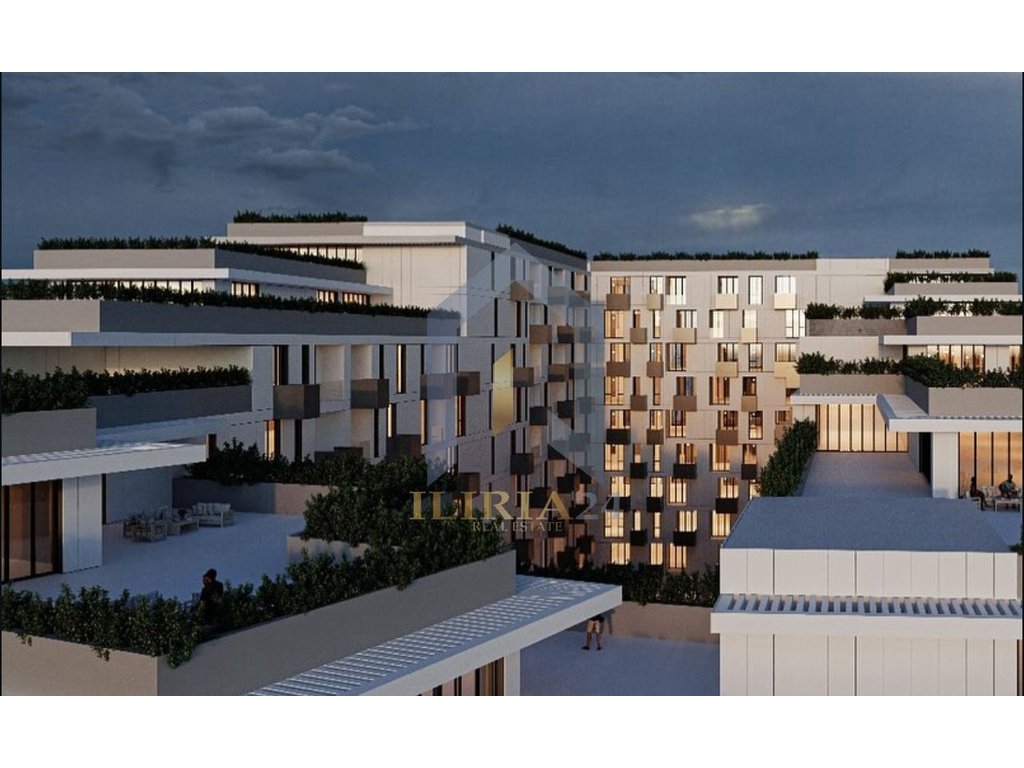 OKAZION ! Apartament 2+1+2 per shitje, "Mei's Garden Residence", "Ish Fusha Aviacionit"