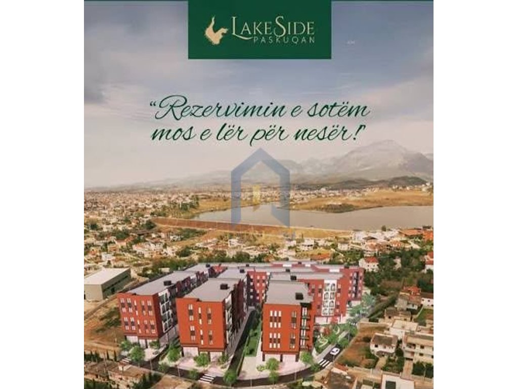 Apartament 2+1 për shitje tek "Lake Side", Paskuqan