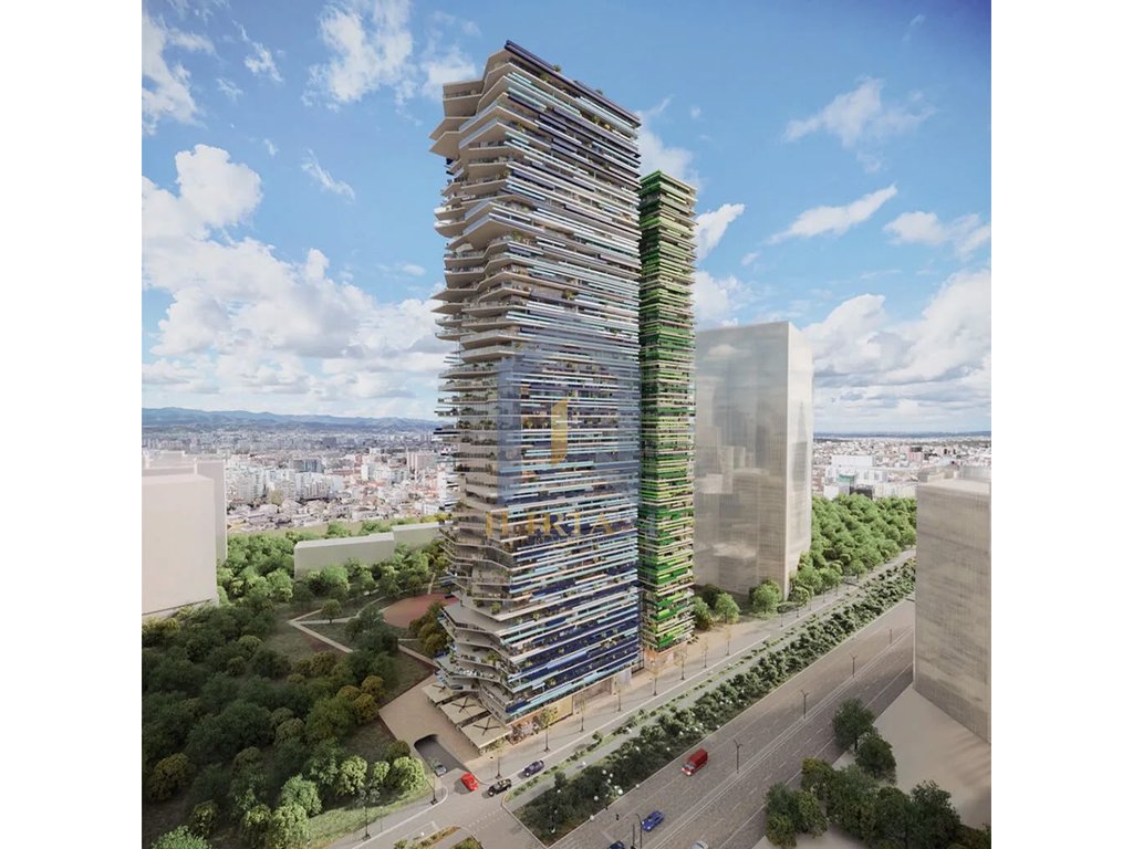 Apartment 1+1 for sale at New Boulevard, Tirana