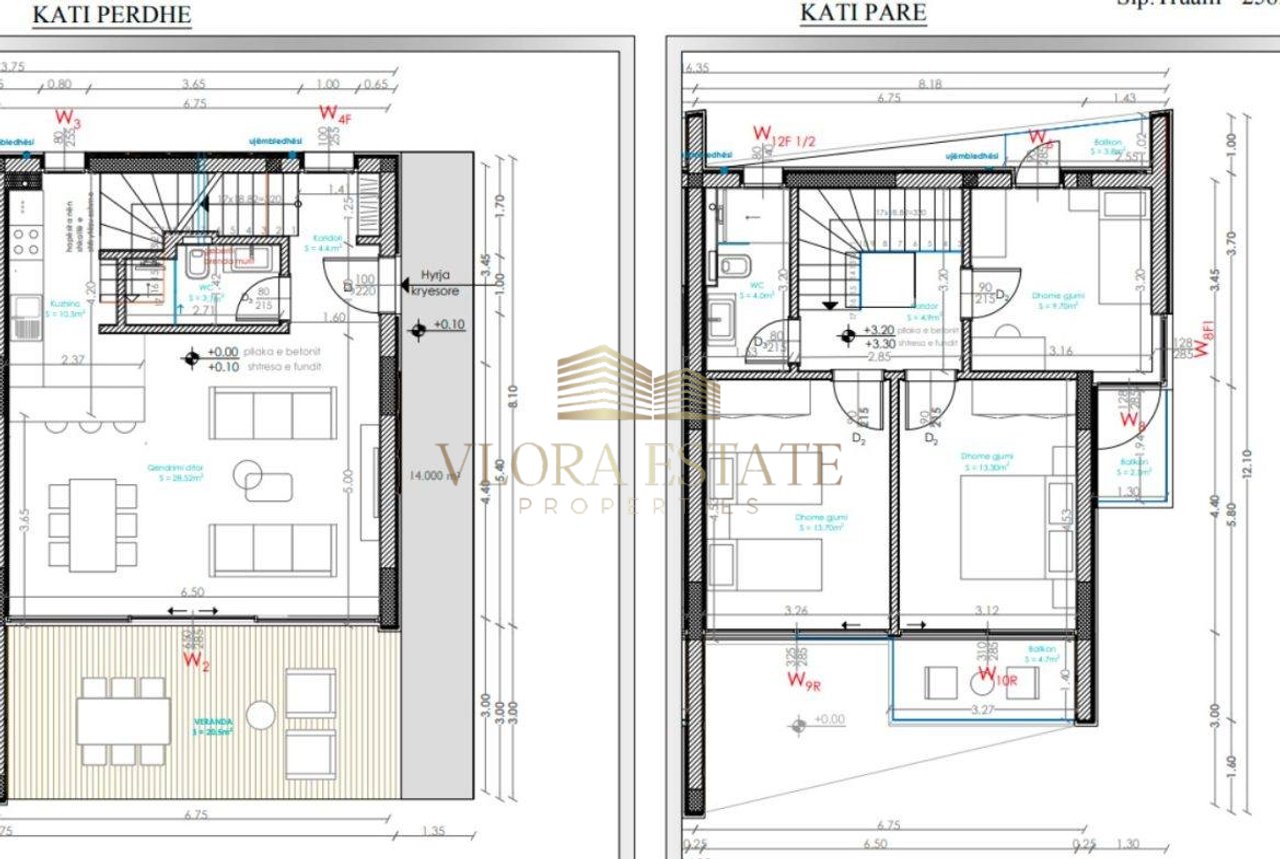 Modern Villa 3+2 with Sea View in Dhërmi, Vlorë – 150 m²