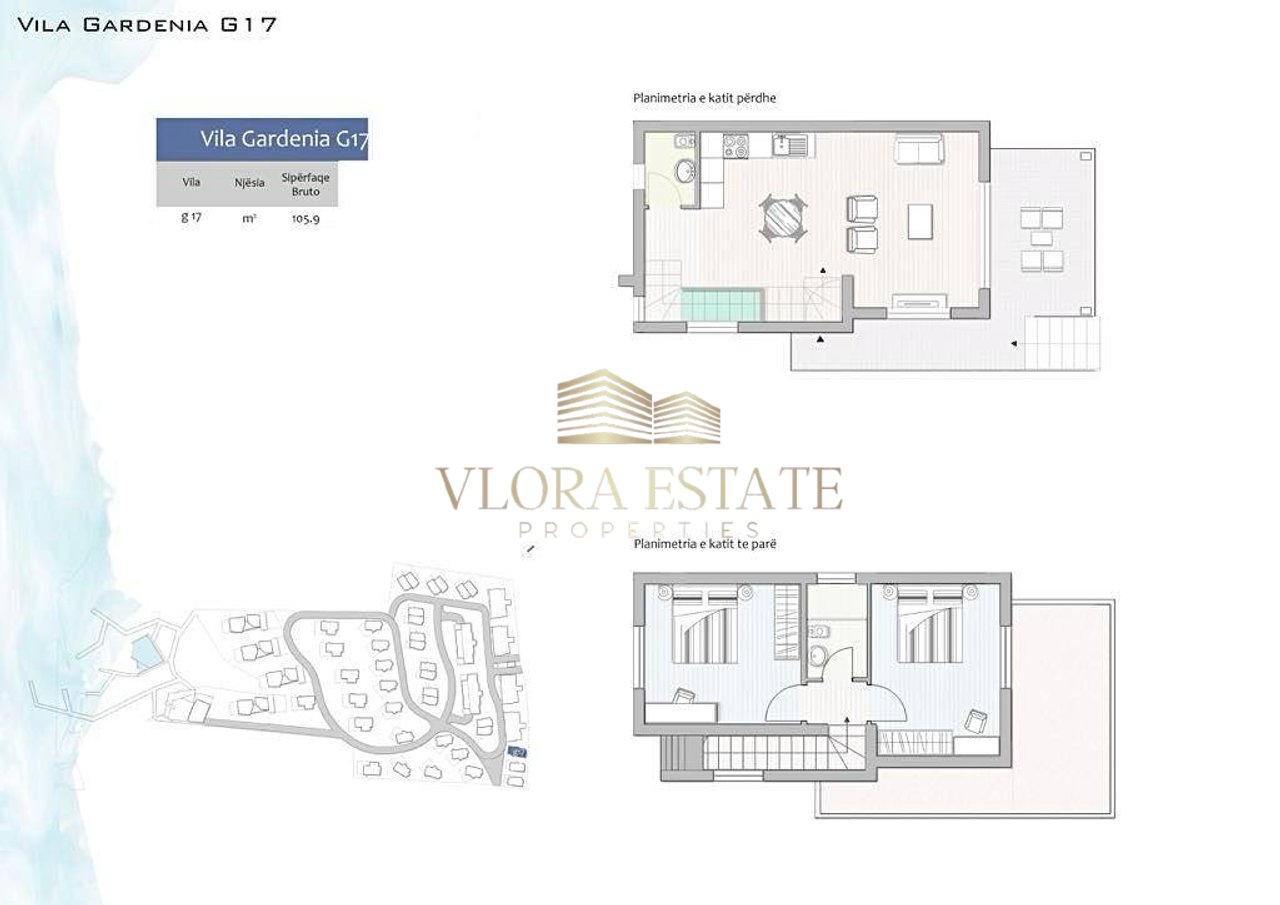 Villa 2+2 For Sale in Dhërmi, Vlorë - €695,000 | 105.9 m²