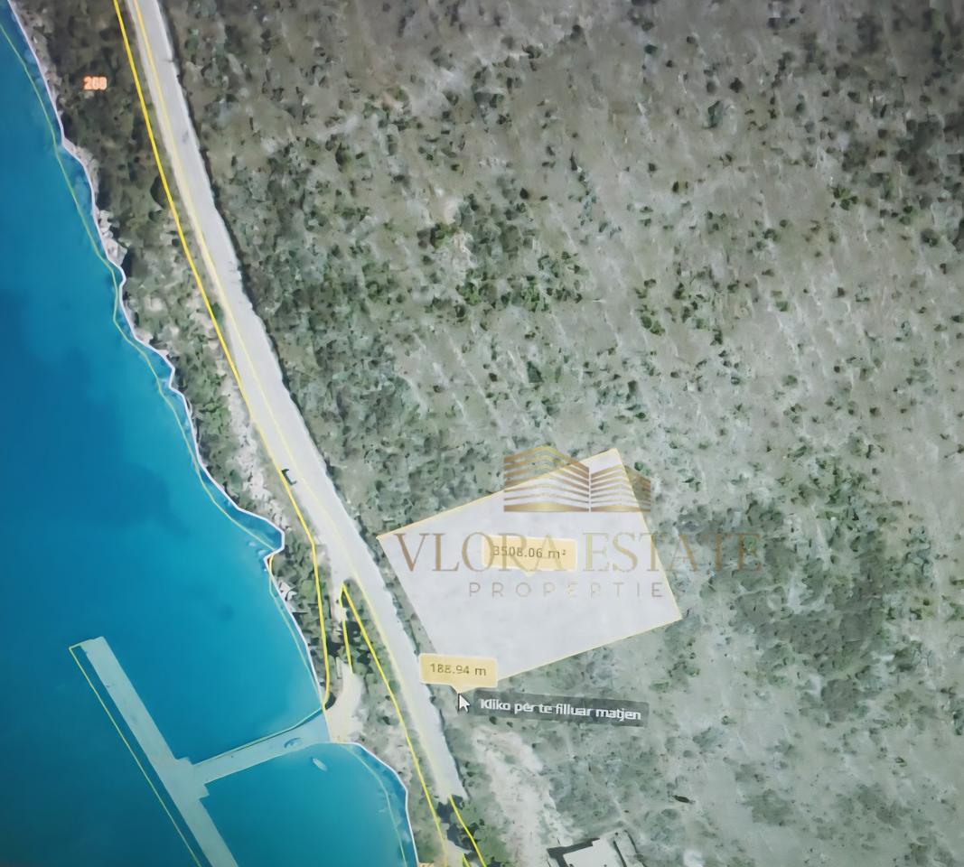 Land for Sale in Porto Palermo, Himarë - €1,050,000 | 3500 m²