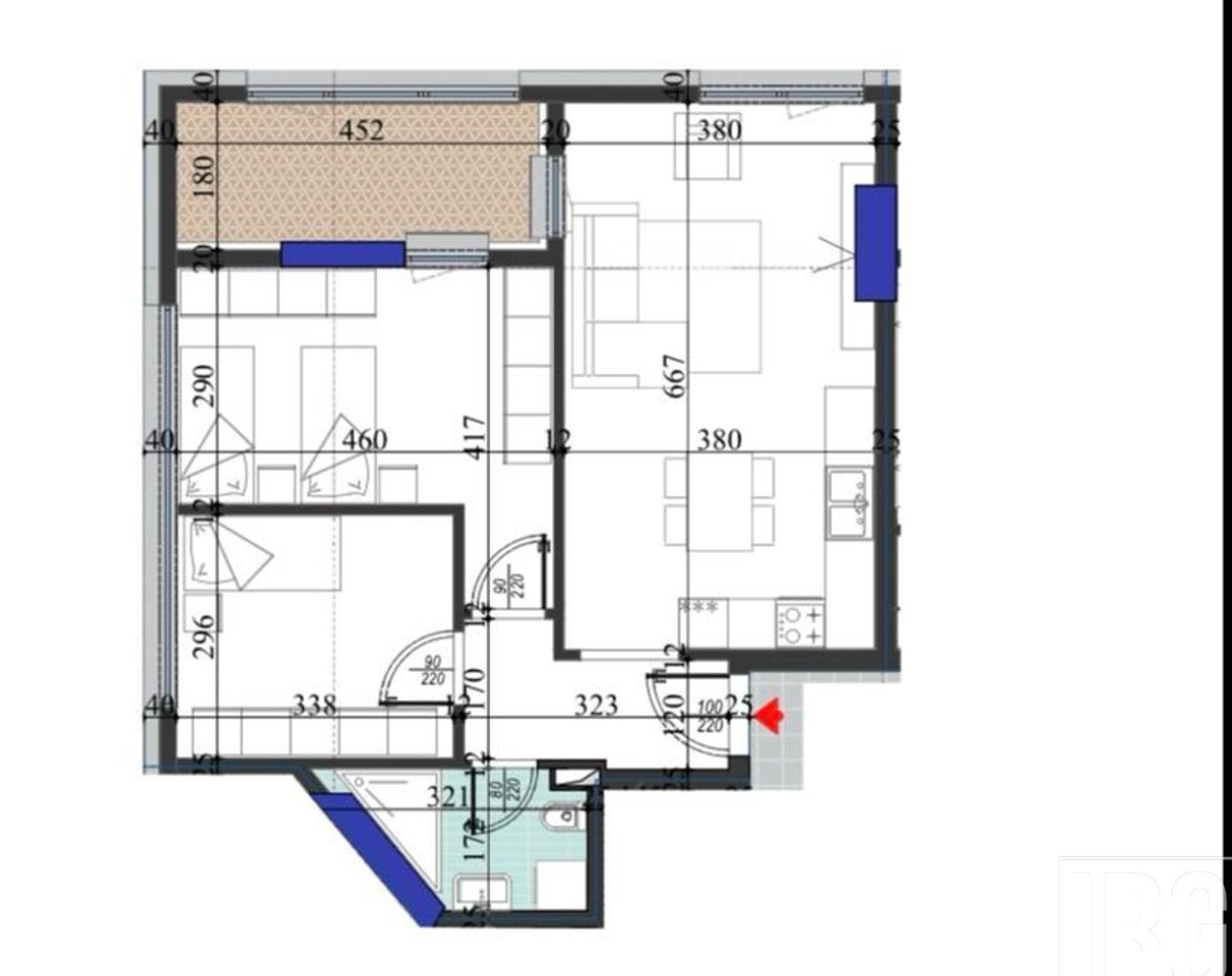 SHITET APARTAMENT 2+1 | COLONNADE RESIDENCE