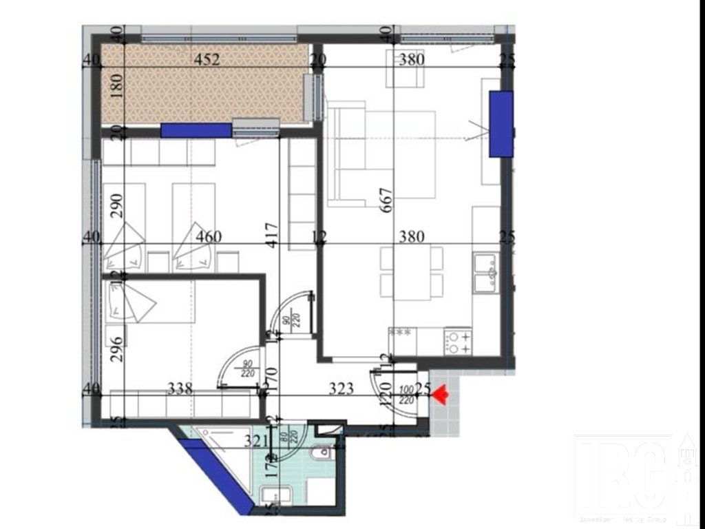 SHITET APARTAMENT 2+1 | COLONNADE RESIDENCE