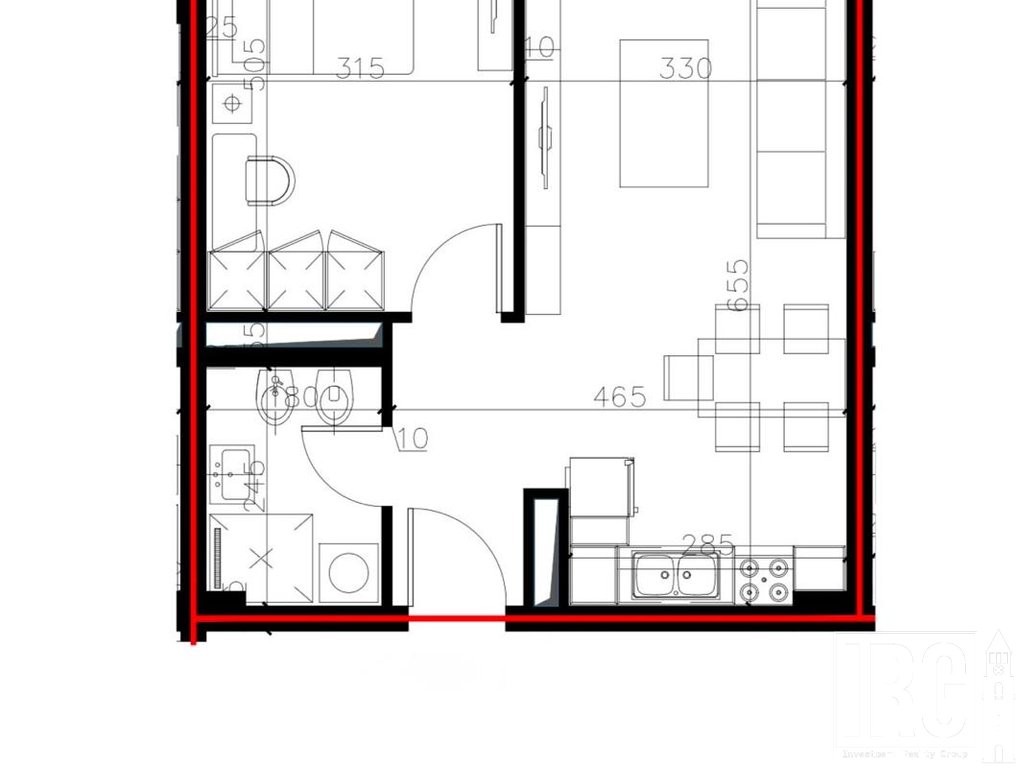 APARTAMENT 1+1 PER SHITJE | UNIVERS CITY| 67.71 m²