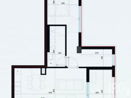 Appartamento 1+1 in vendita a Square Village, Drimadhes!
