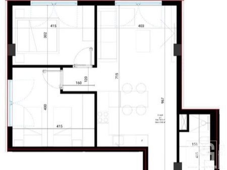 Apartment 2+1 with Yard for Sale at Square Village, Drimadhes!