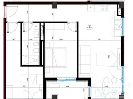 Apartment 2+1+Balcony for sale at Square Village, Drimadhes!