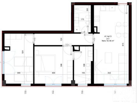 Appartamento 2+1 in vendita a Square Village, Drimadhes!