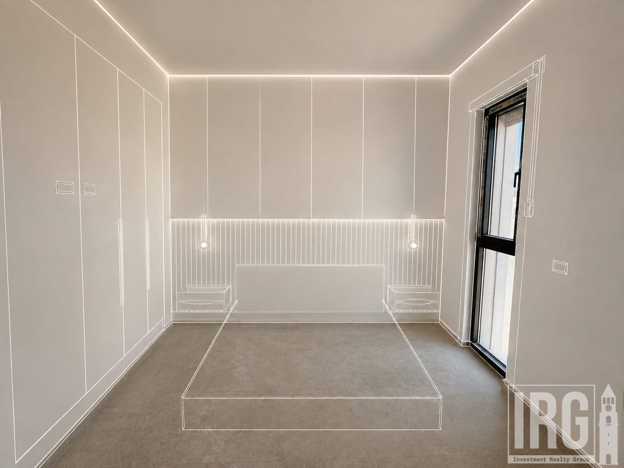 Apartament 1+1 per shitje tek Turquoise Marina,  Gjiri i Lalezit!