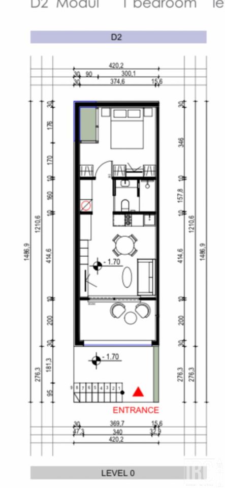 APARTAMENT 1+1 NE AQUAMARINE RESIDENCE QEPARO!