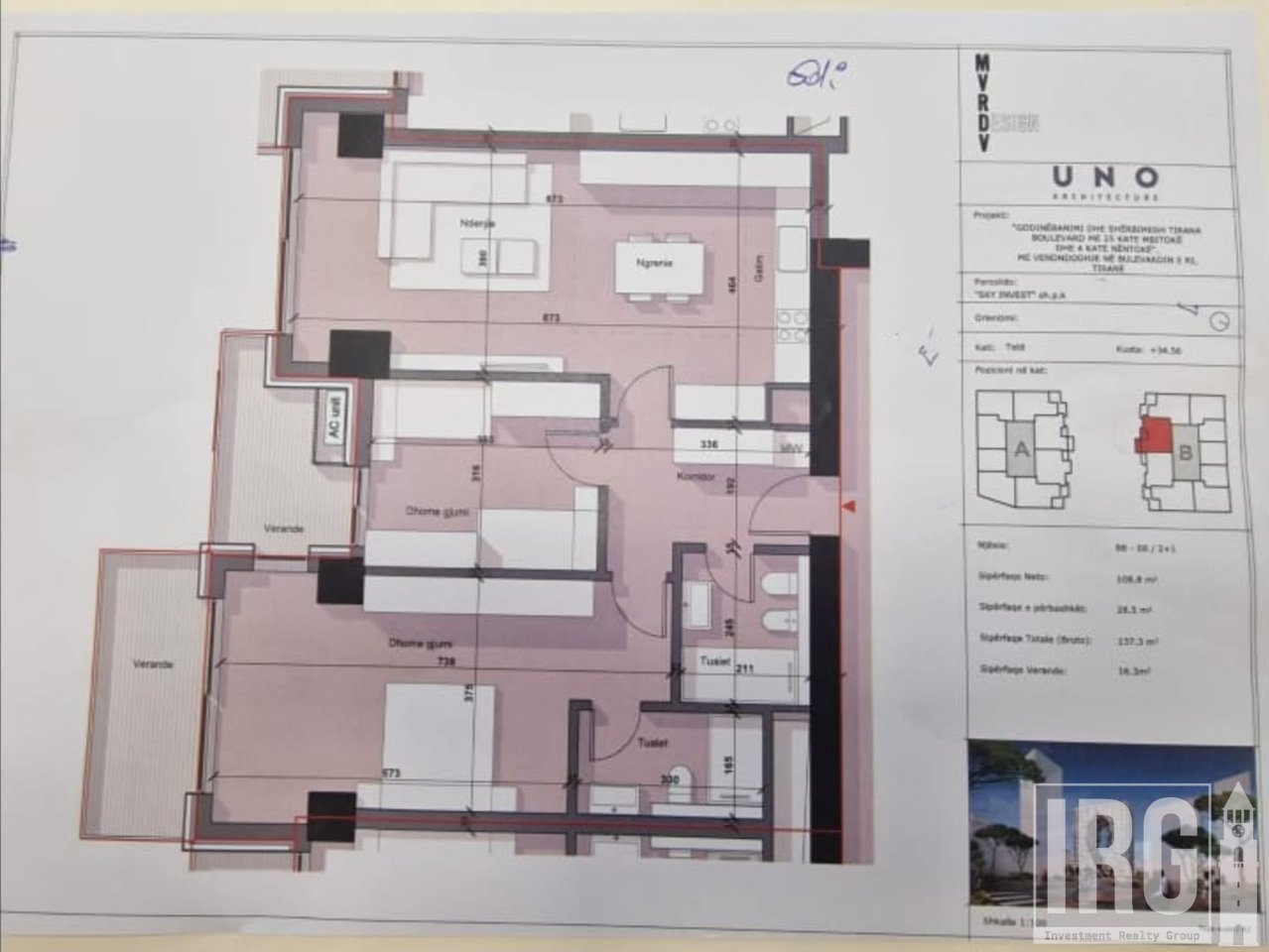 APARTMENT 2+1+2 AT THE NEW BOULEVARD!