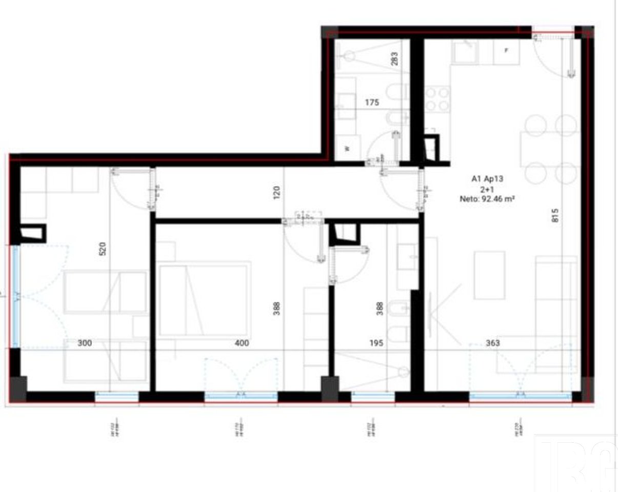 Appartamento 2+1 in vendita a Square Village, Drimadhes!