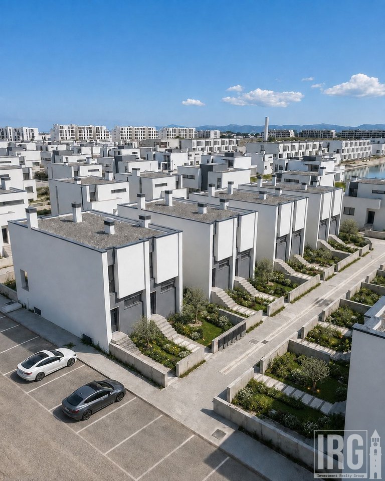 VILE PER SHITJE TE GJIRI LALZIT, PRANE KOMPLEKSIT TURQUOISE MARINA