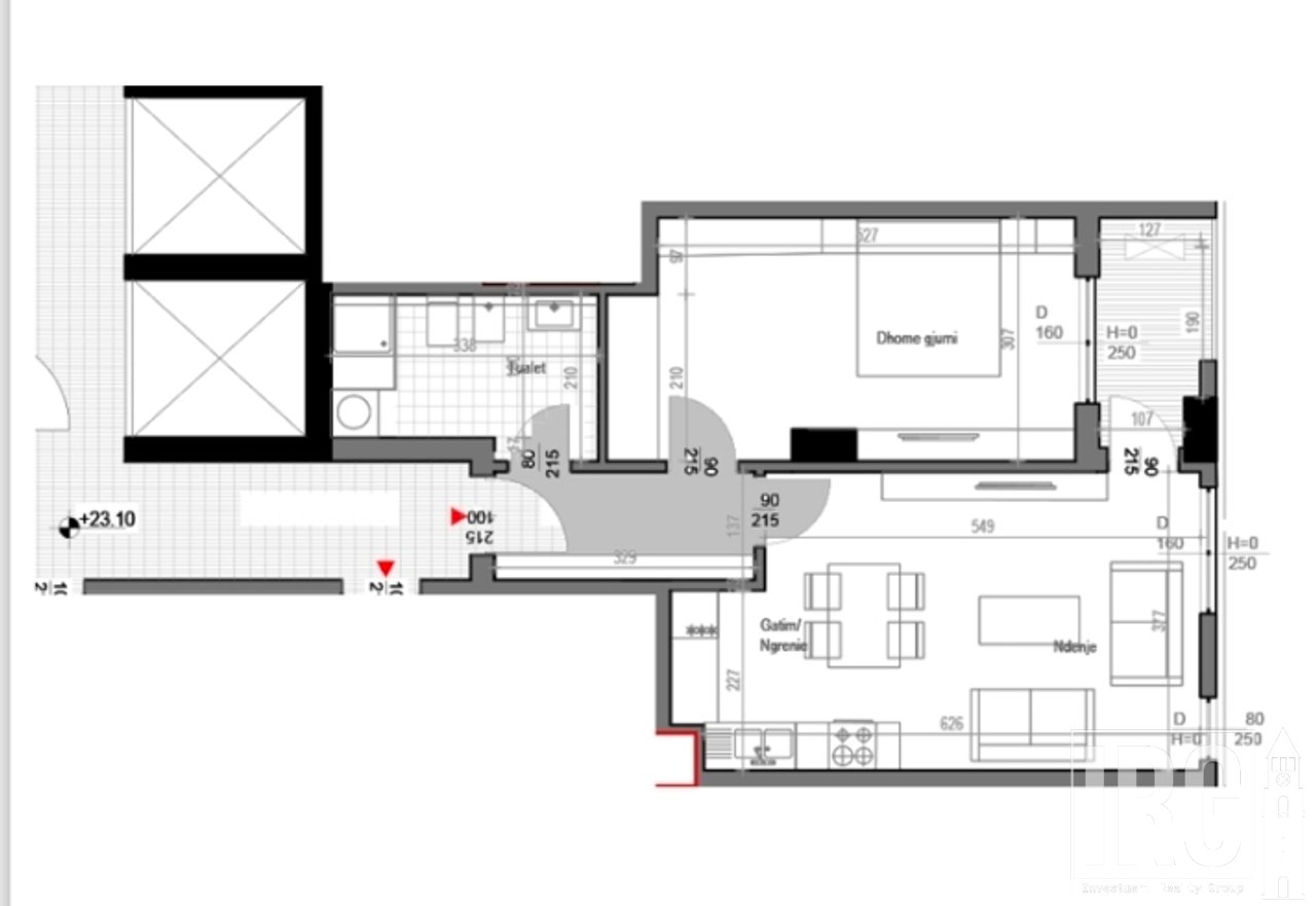 SHITET APARTAMENT 1+1 SQUARE 21, RR.KAVAJES | 212 MILION LEKE !