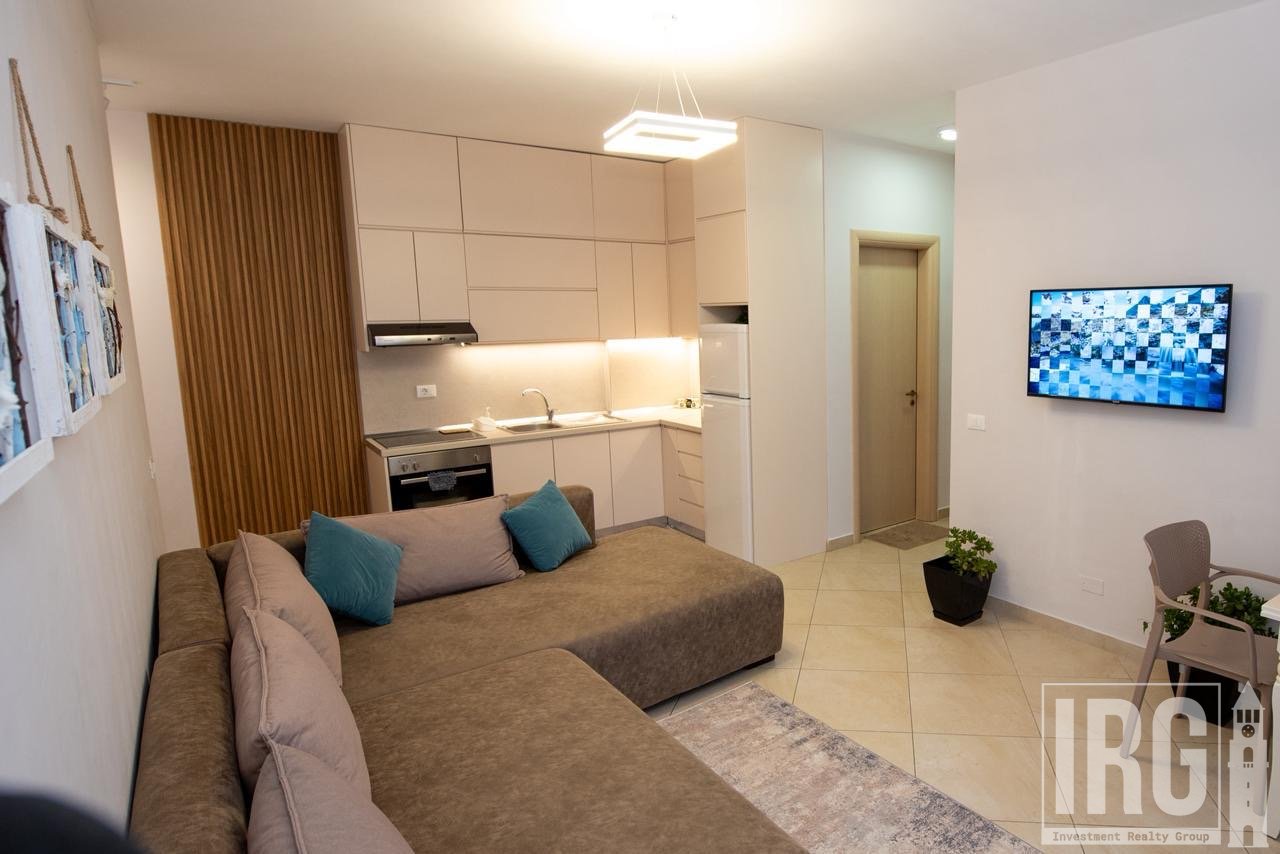 Apartament 1+1 për shitje në Uje të Ftohtë, Vlorë-tek Riviera Blu