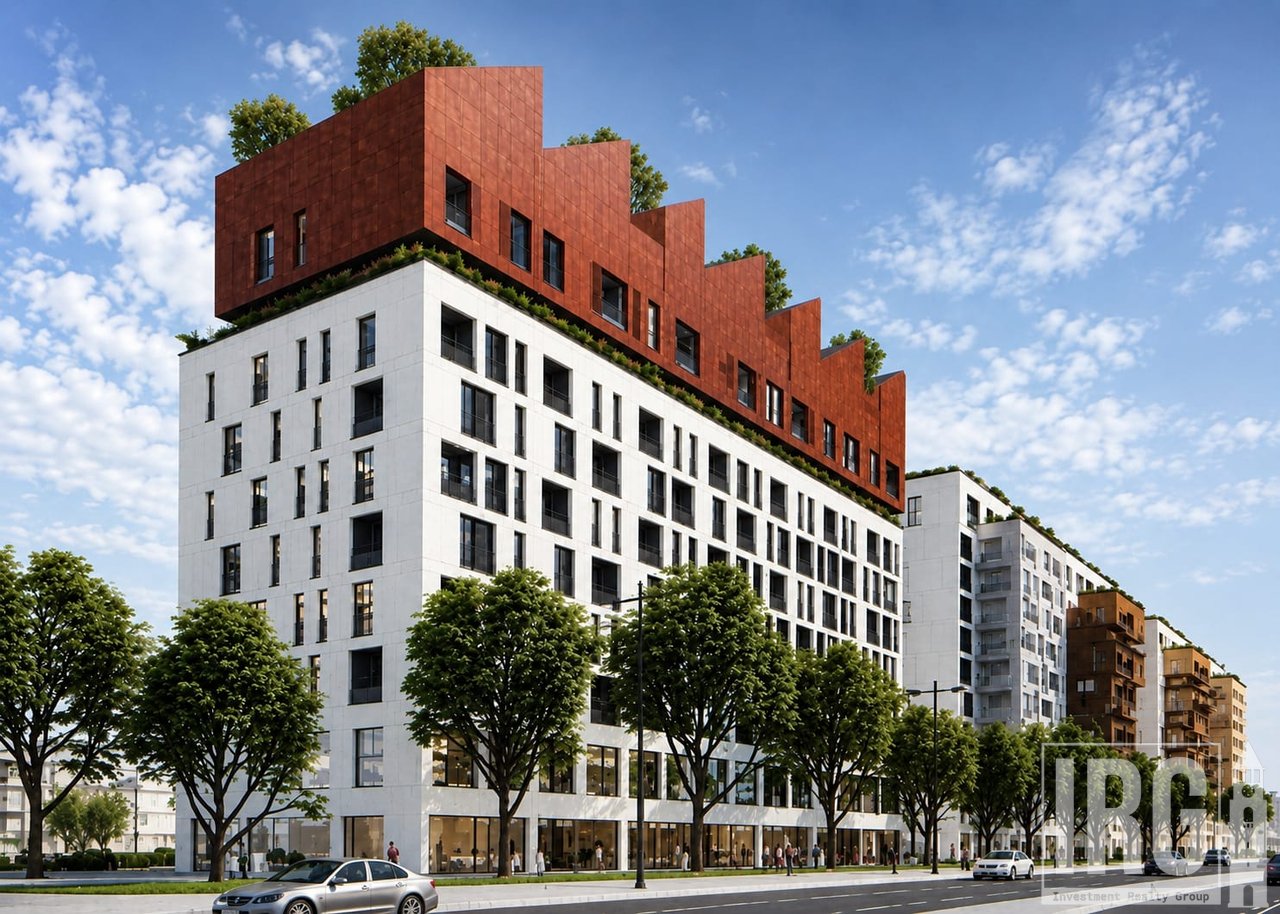 Apartament 1+1 në shitje Square 21, Rruga e Kavajës Tiranë