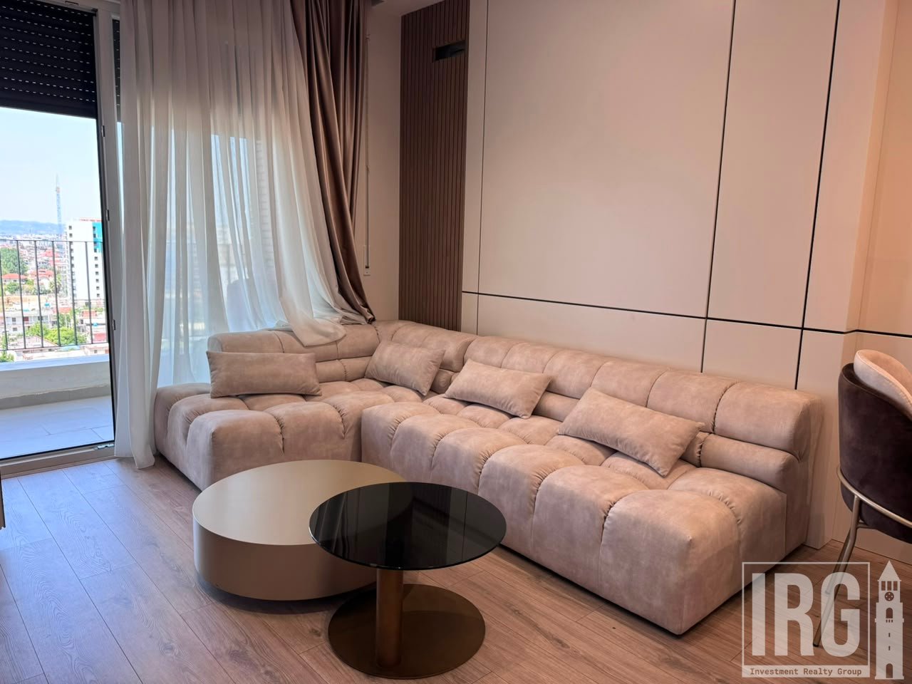 Appartamento moderno 2+1+2 in vendita | Ex Campo di Aviazione, Tirana