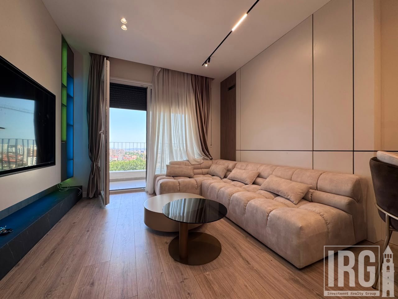 Appartamento moderno 2+1+2 in vendita | Ex Campo di Aviazione, Tirana