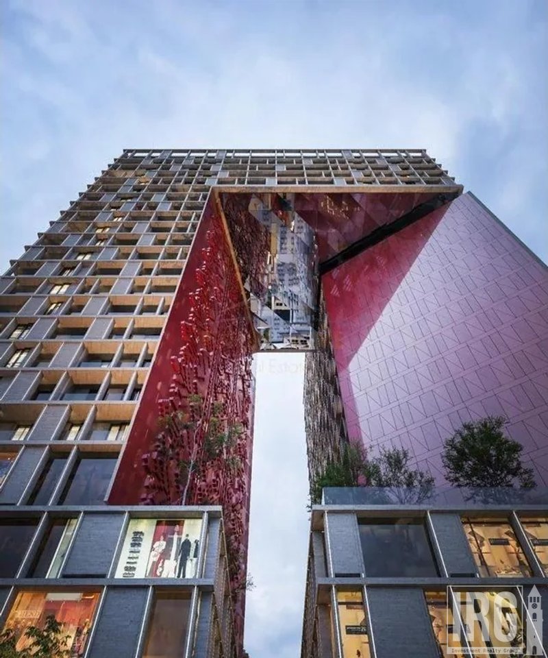 Apartment 1+1 for sale at United Tower of Tirana, Dinamo Complex