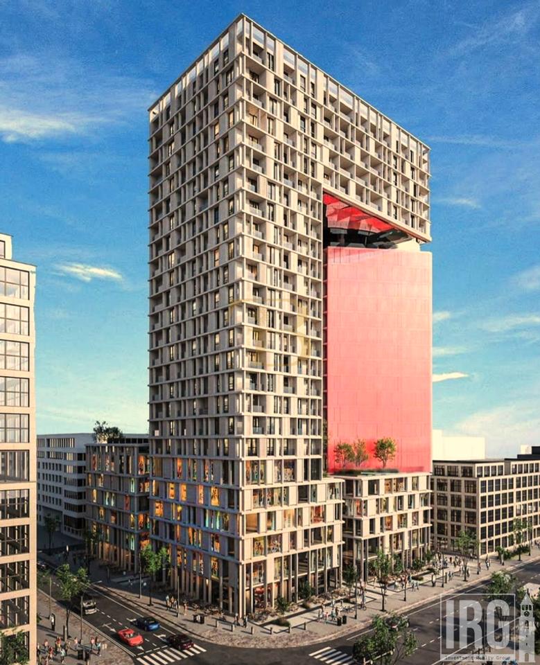 Apartment 1+1 for sale at United Tower of Tirana, Dinamo Complex