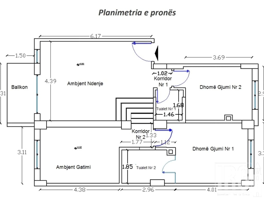 Appartement 3 chambres 106 m² Tirana, Albanie