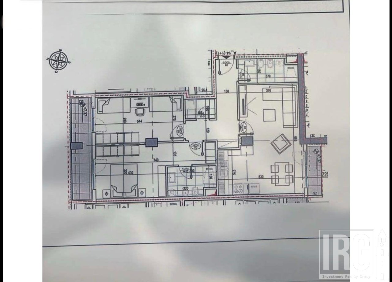 APPARTAMENTO 2+1+2 IN VENDITA | 120.75 m²| Nuovo Boulevard