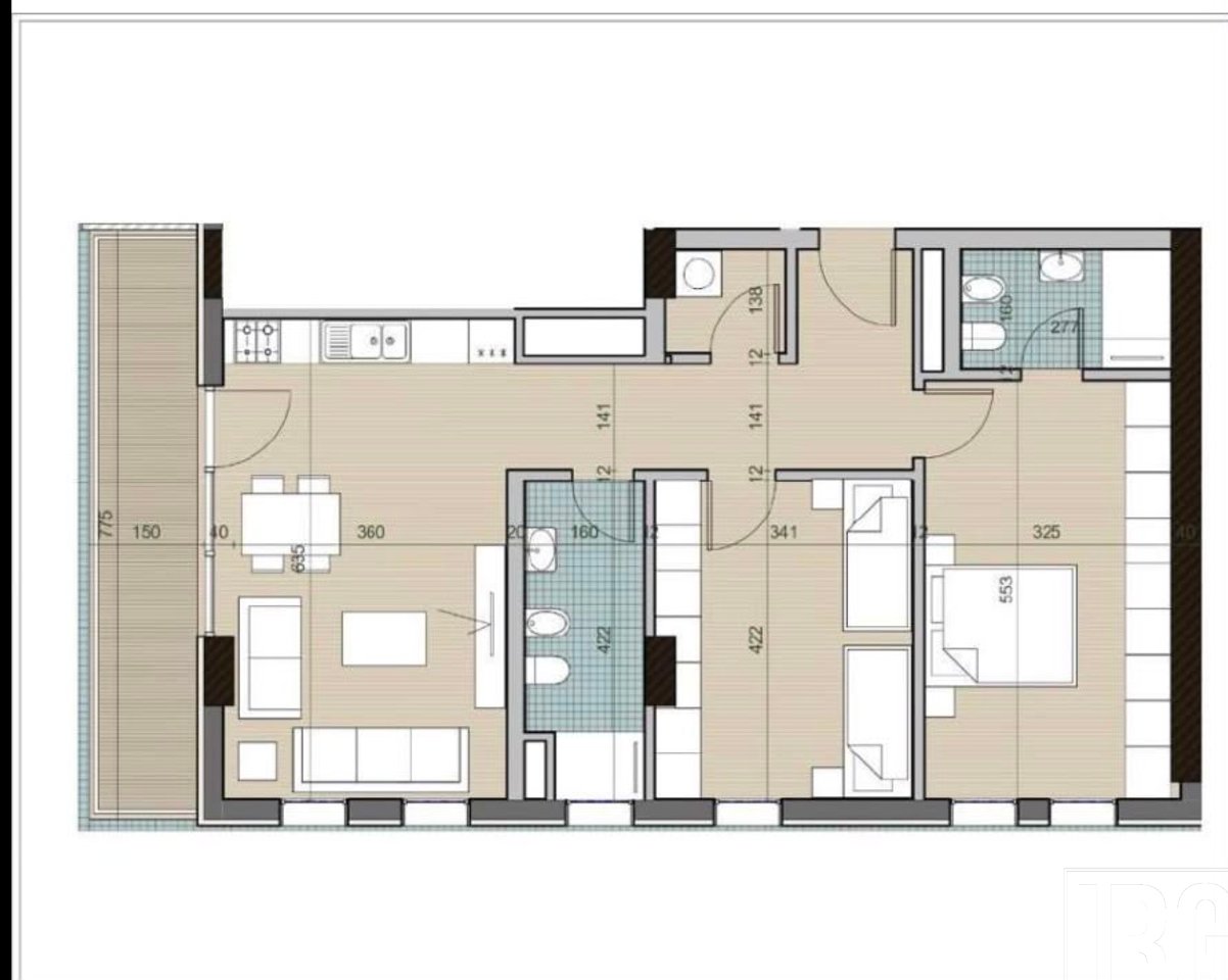 APPARTAMENTO 2+1+2 IN VENDITA | UNIVERS CITY| 127.71 m²