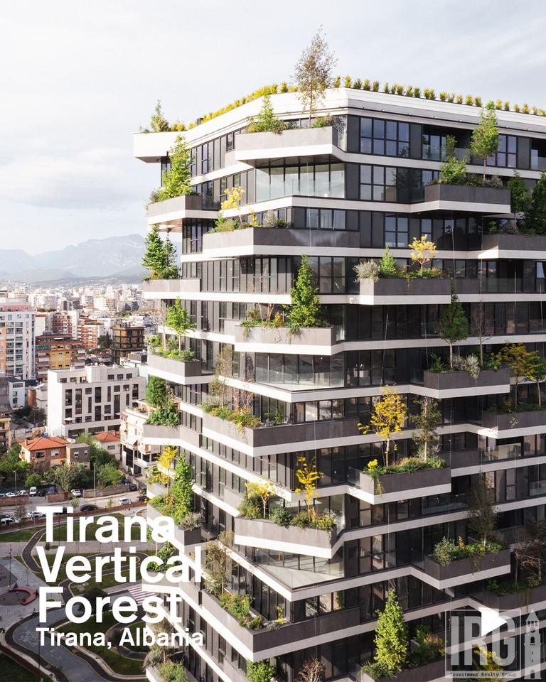 APPARTAMENTO 3+1+2 AL VERTICAL FOREST TIRANA.
