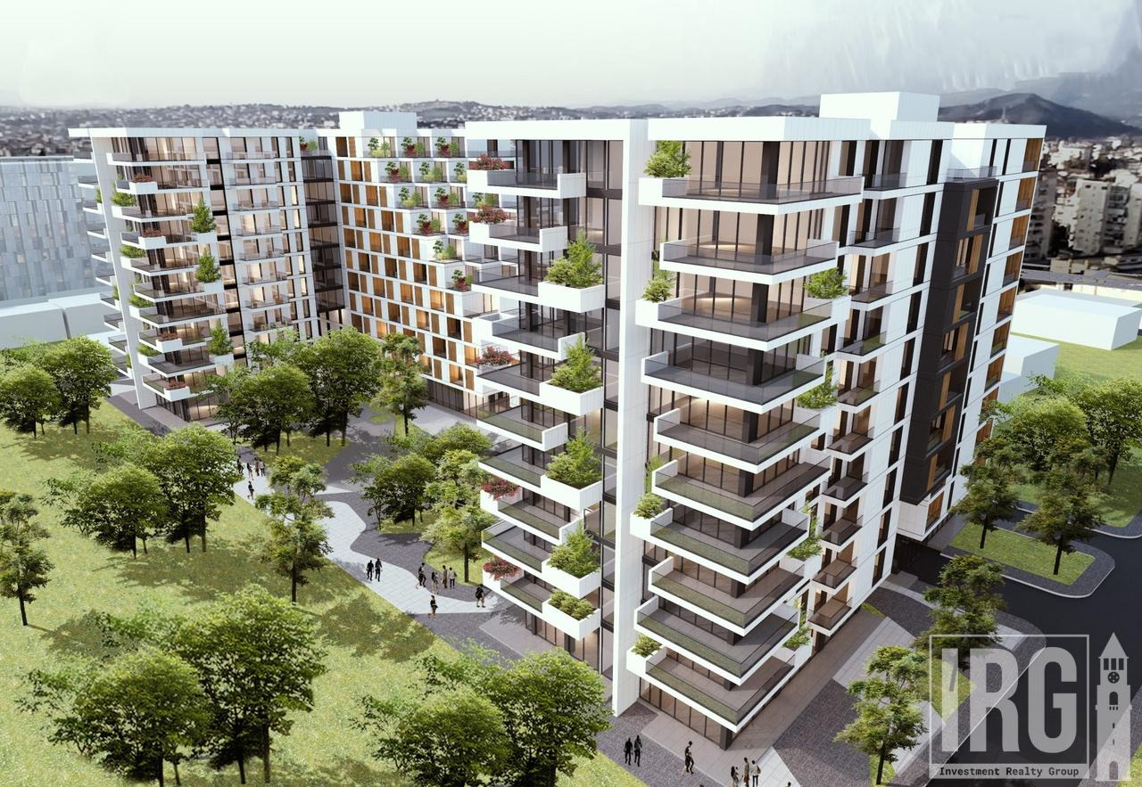 Appartamento 2+1 in vendita presso Poseidon Residence a Lungomare, Vlore!