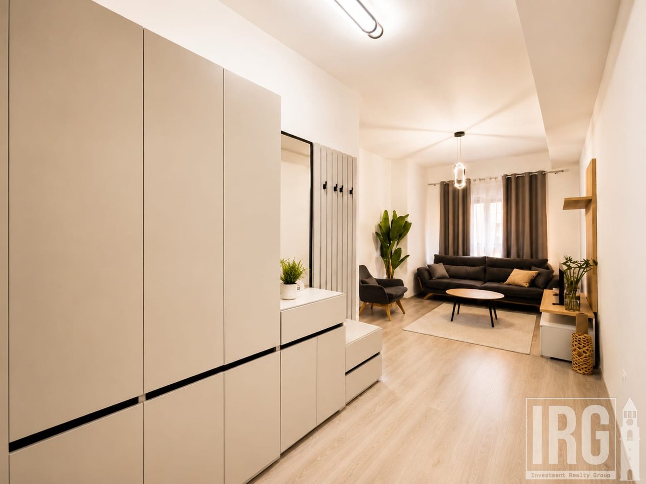 For Rent 1+1 Apartment Newly Furnished in Mangalem Residence, Ali Demi