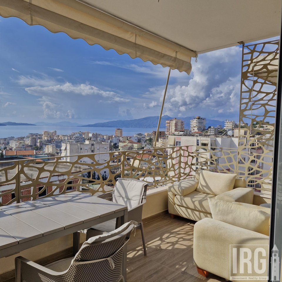 APPARTAMENTO 1+1 con VERANDA IN VENDITA, SARANDE