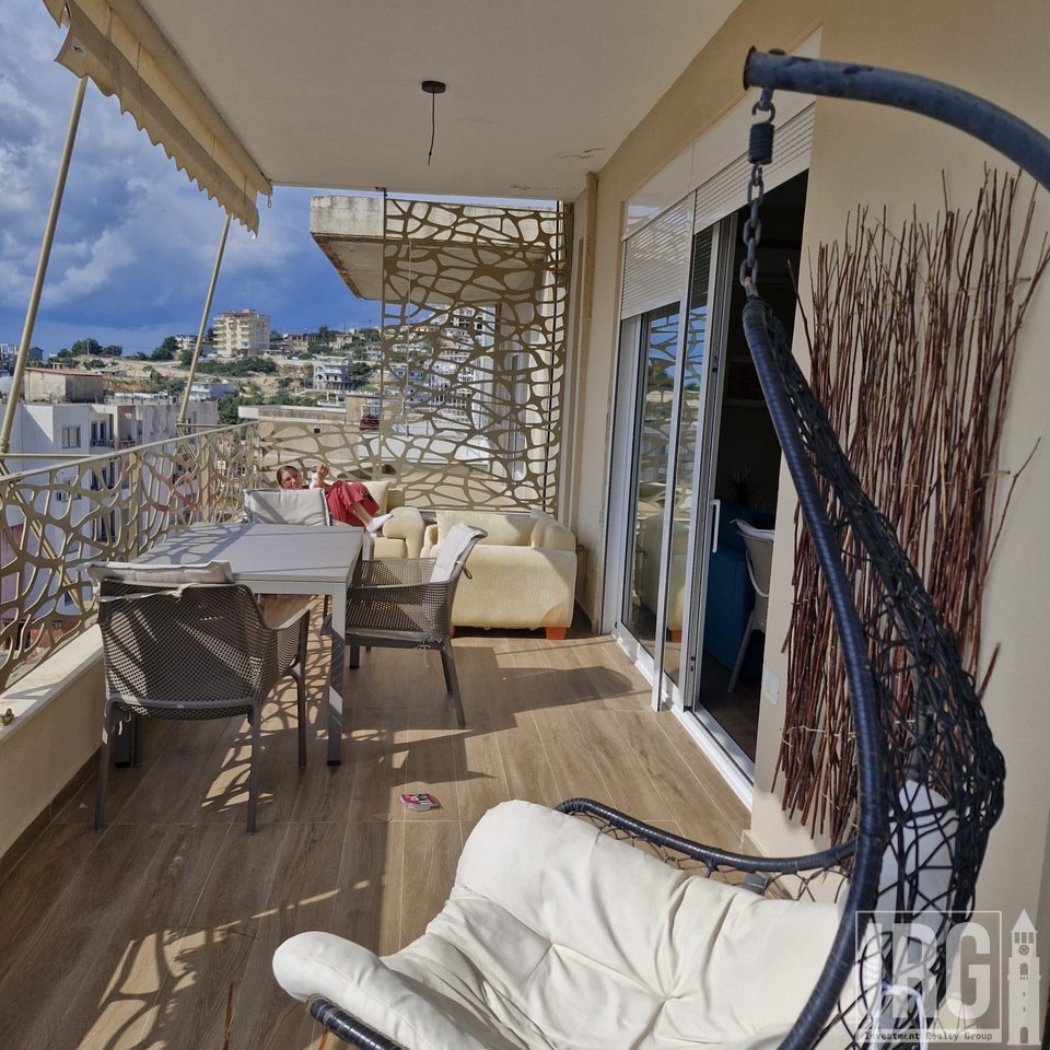 APPARTAMENTO 1+1 con VERANDA IN VENDITA, SARANDE