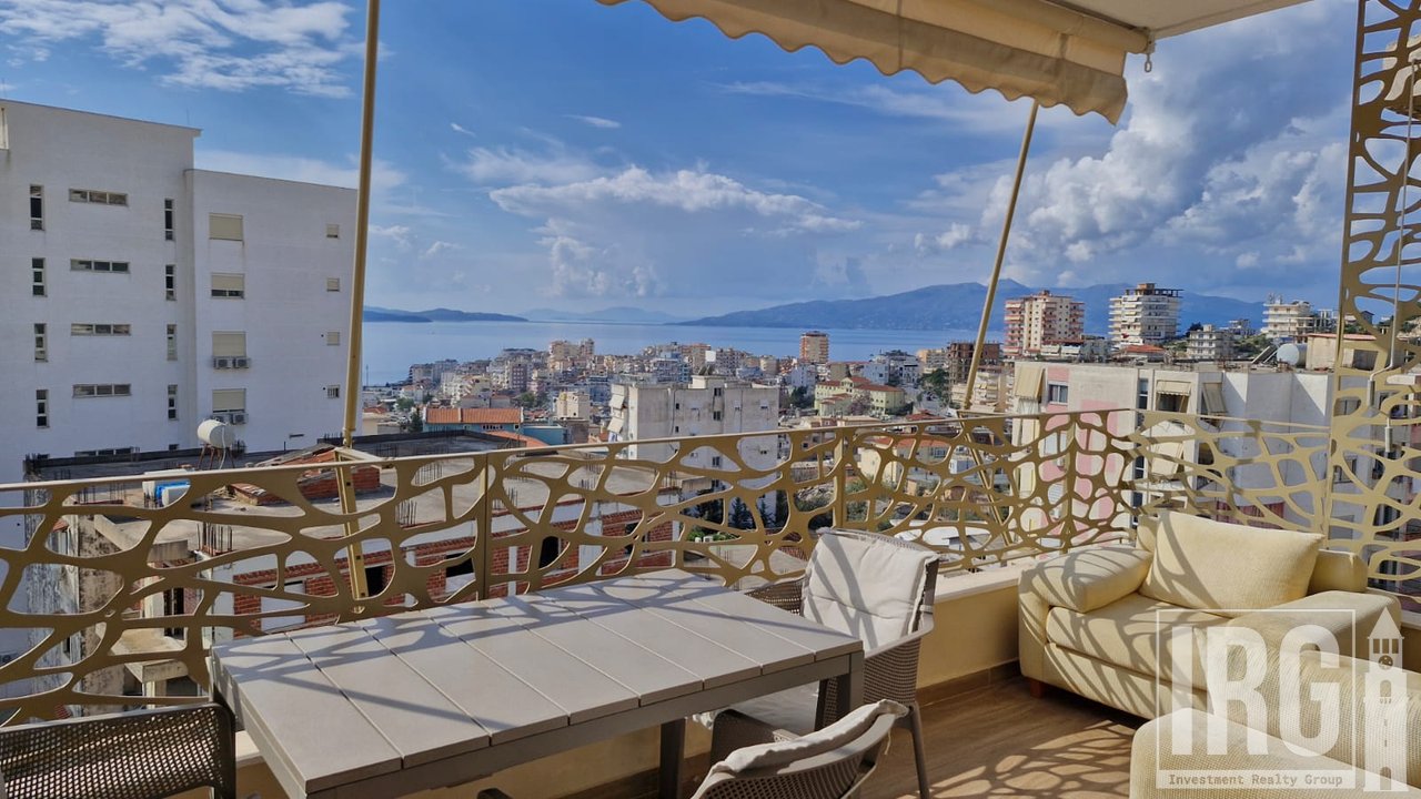APPARTAMENTO 1+1 con VERANDA IN VENDITA, SARANDE