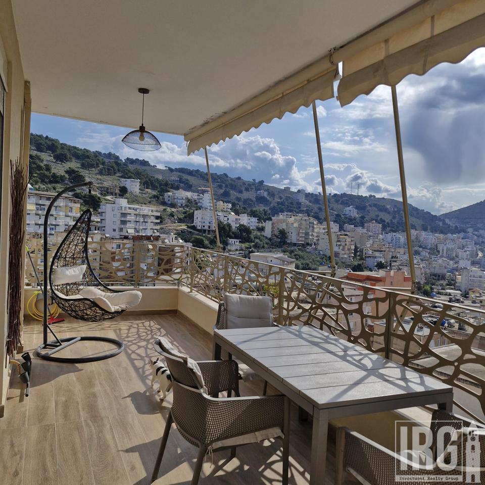 APPARTAMENTO 1+1 con VERANDA IN VENDITA, SARANDE
