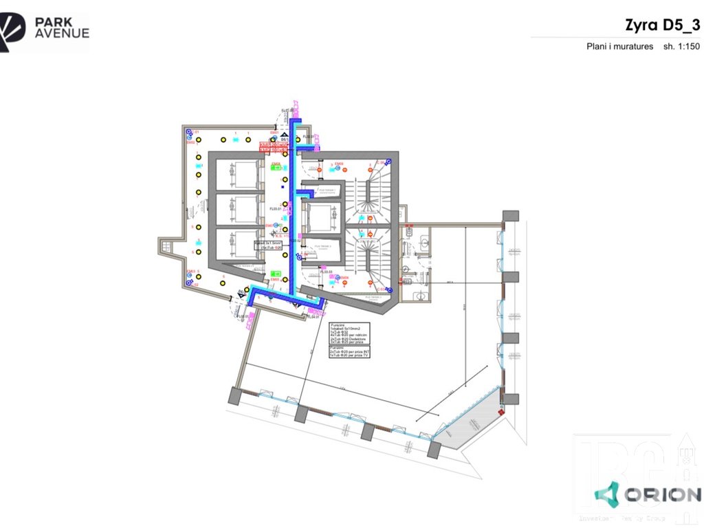 AMBJENT 204.2M2 TEK PARK AVENUE, BULEVARDI I RI