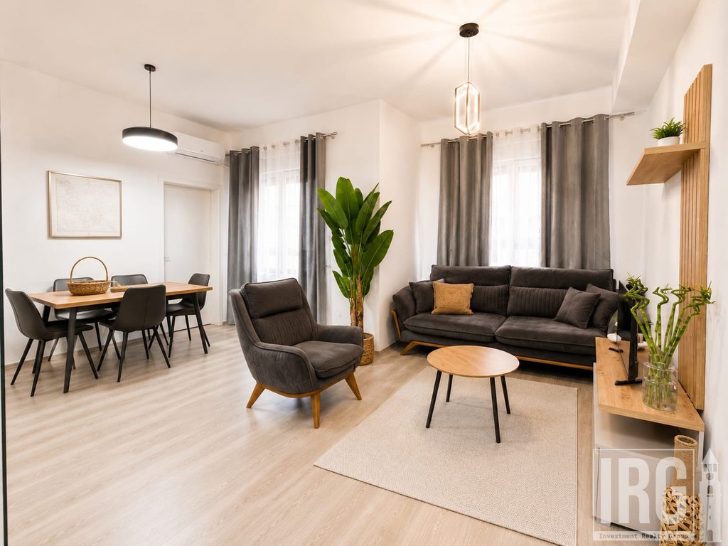 For Rent 1+1 Apartment Newly Furnished in Mangalem Residence, Ali Demi