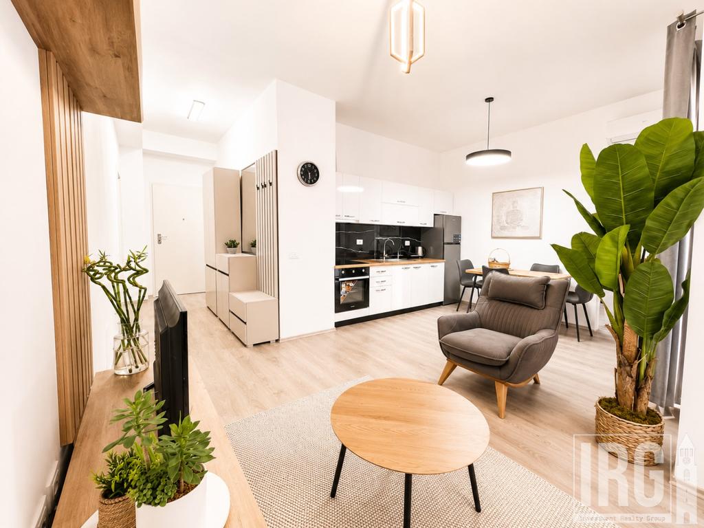For Rent 1+1 Apartment Newly Furnished in Mangalem Residence, Ali Demi