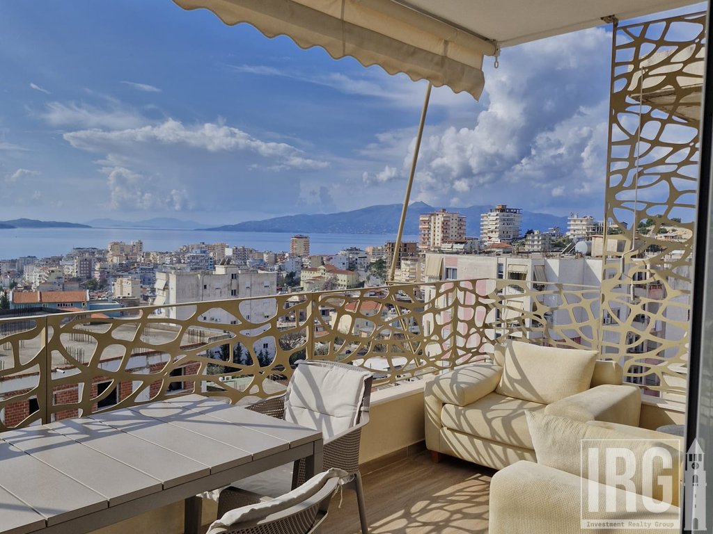 APARTAMENT 1+1 me VERANDE PER SHITJE, SARANDE