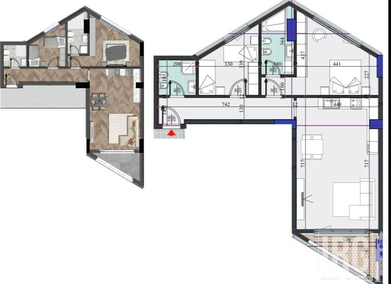 VENDESI APPARTAMENTO 2+1+2 | COLONNADE RESIDENCE