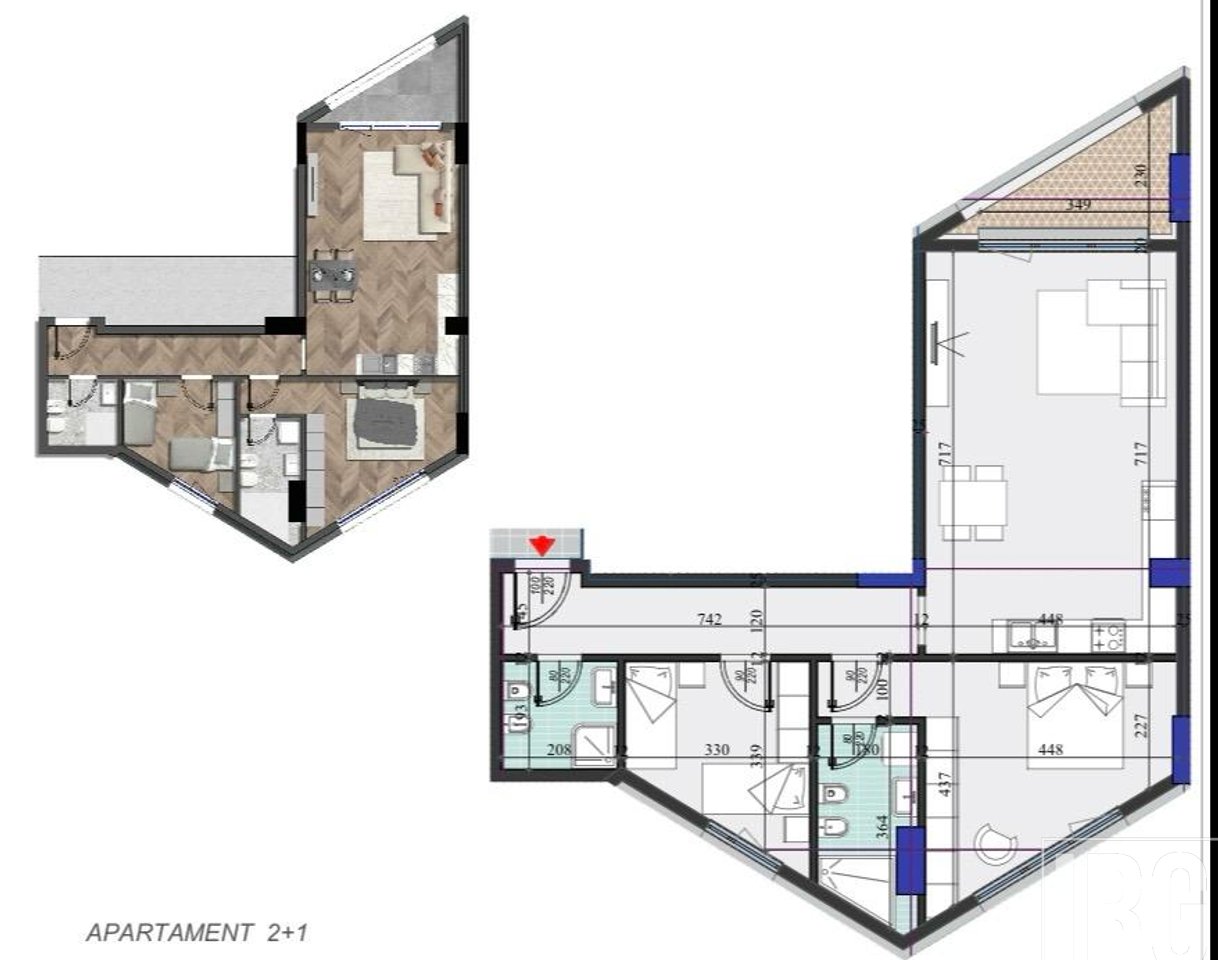 VENDESI APPARTAMENTO 2+1+2 | COLONNADE RESIDENCE