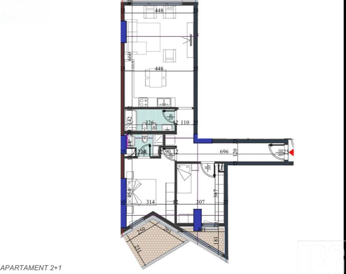 VENDESI APPARTAMENTO 2+1+2 | COLONNADE RESIDENCE