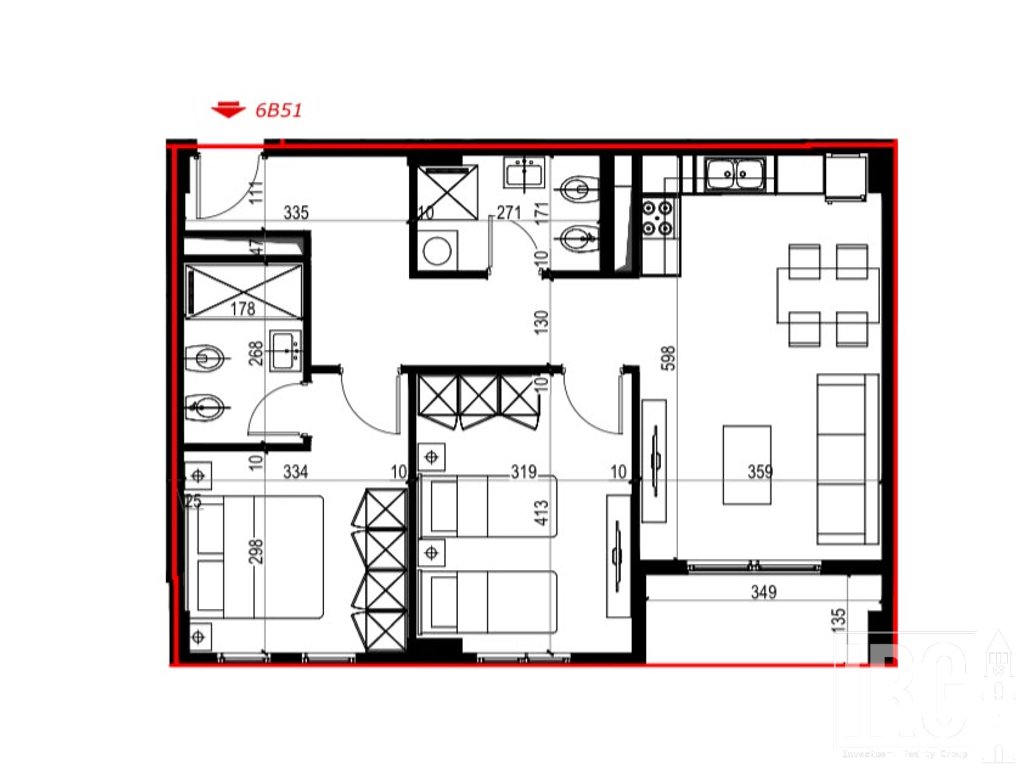 APARTAMENT 2+1+2 PER SHITJE: UNIVERS CITY