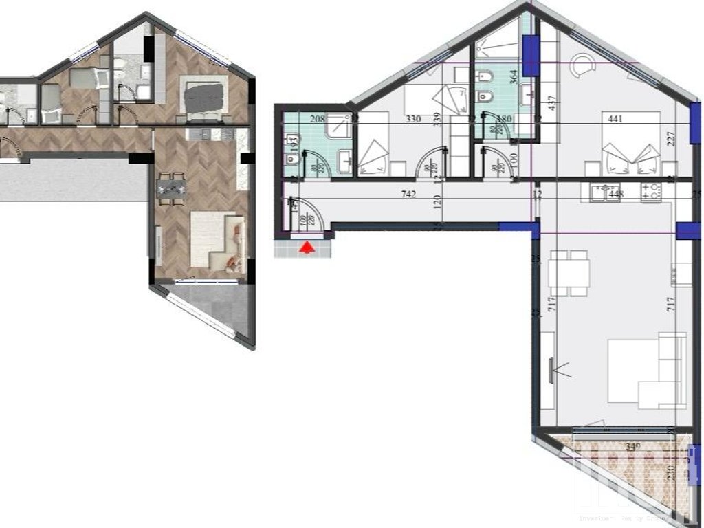 SHITET APARTAMENT 2+1+2 | COLONNADE RESIDENCE