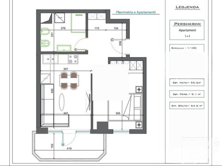 FOR SALE APARTMENT 1+1 – PARIS MUNICIPALITY