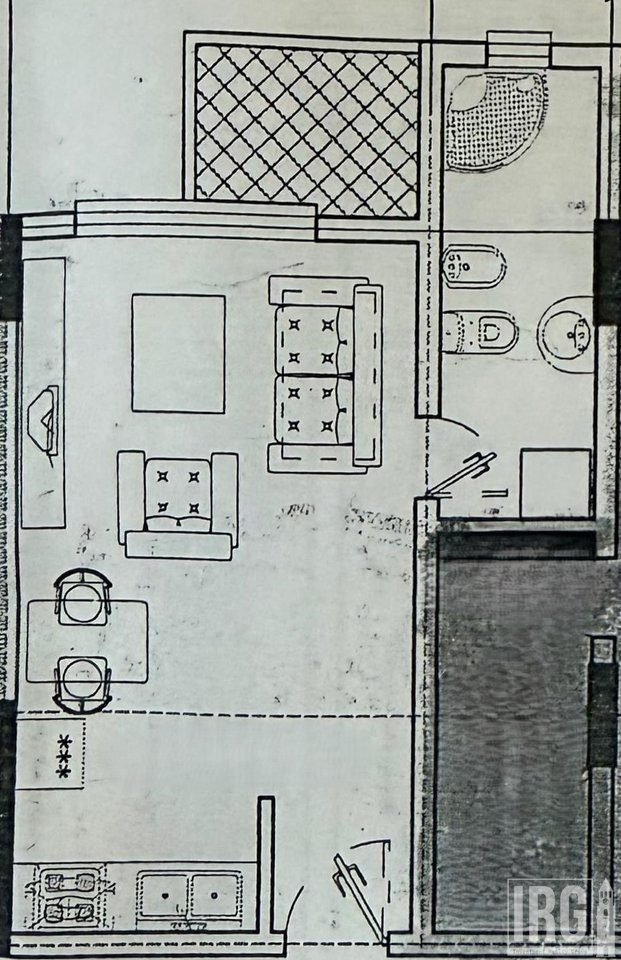 STUDIO APARTMENT ON THE LUNGOMARE.