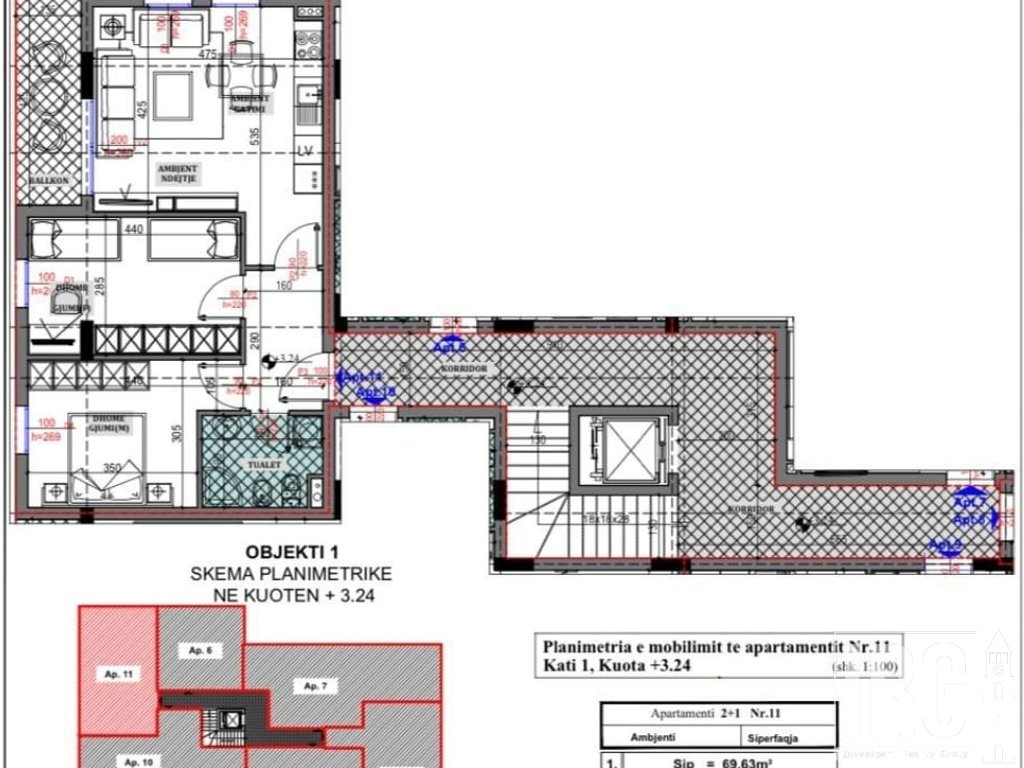 SHITET APARTAMENT 2+1 TEK XHAMIA NE SAUK !