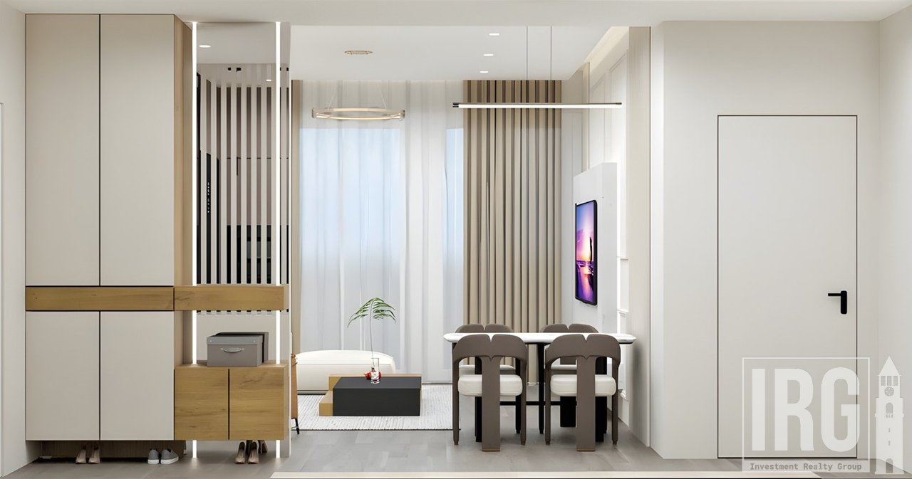 Apartament 1+1 tek Eden Residence, Sauk