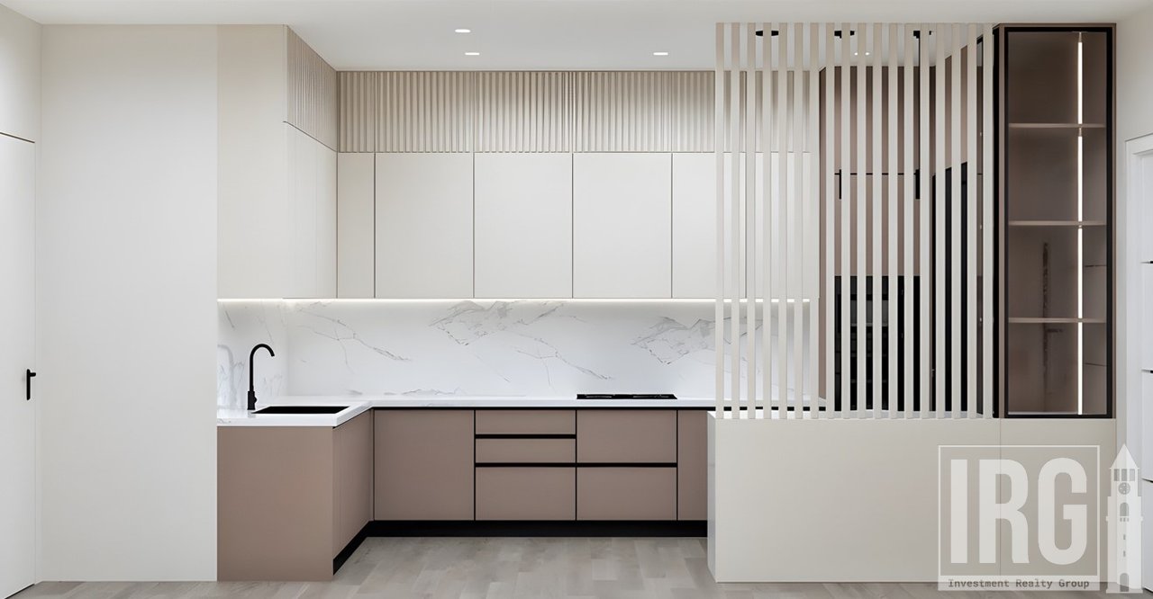 Apartament 1+1 tek Eden Residence, Sauk