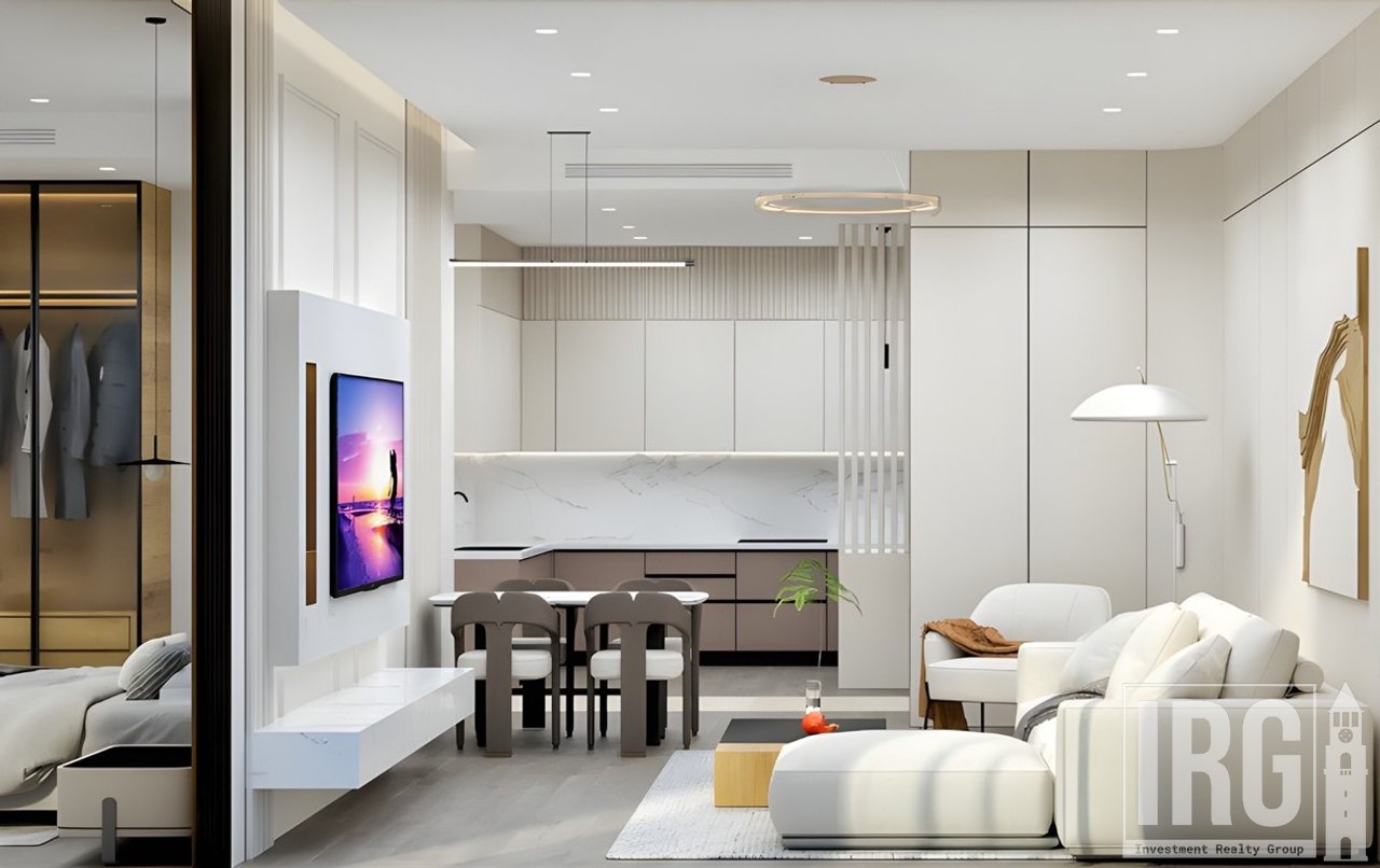 Apartament 1+1 tek Eden Residence, Sauk